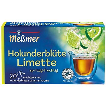 🍵 4 x 20 Beutel Meßmer Holunderblüte-Limette ab 6,76€ (statt 10€)