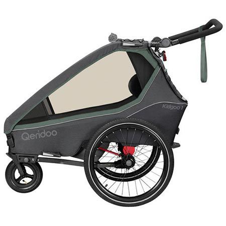 🚸 Qeridoo Kidgoo 1 Ivy Green Fahrradanhänger für 399€ (statt 469€)