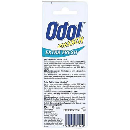😮‍💨 3er Pack Odol Mundspray Extra Fresh, 15ml ab 5,35€ (statt 8€)