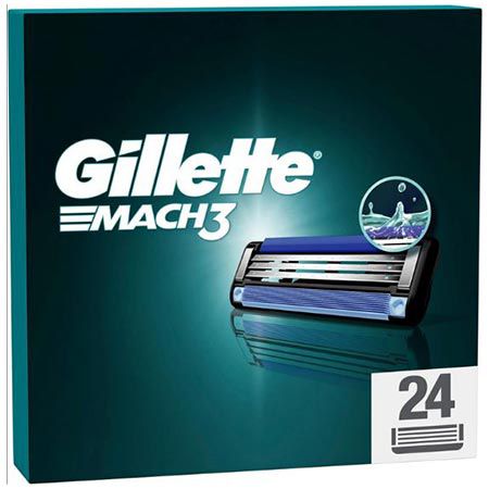 🪒 24er Pack Gillette Mach3 Rasierklingen für 34,98€ (statt 49€)