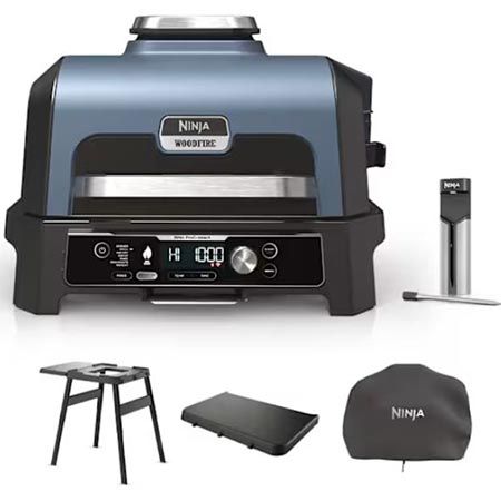 🔥 Ninja OG901EU Woodfire Outdoor Grill All-in-One Set für 449,99€ (statt 700€)