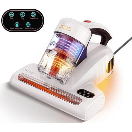 🪲 JIGOO J200 Milbensauger mit LED-Anzeige, 500W für 69,99€ (statt 94€)