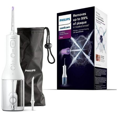 🦷 Philips Sonicare Power Flosser 3000 Munddusche für 57,99€ (statt 71€)