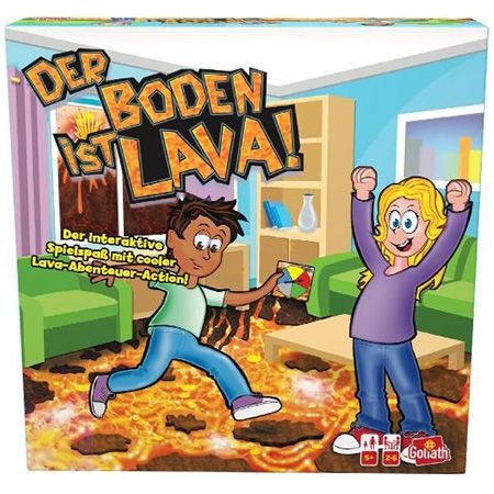 🌋 Goliath Der Boden ist Lava, Gesellschaftsspiel für 12,99€ (statt 17€)