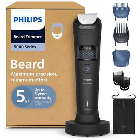 🧔🏻 Philips BT5785/30 Bartschneider 5000er-Serie für 49,98€ (statt 65€)