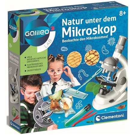 🔬 Clementoni Galileo Lab – Natur unter dem Mikroskop Set für 17,89€ (statt 25€)