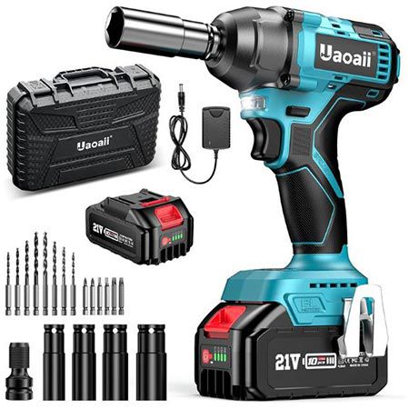 🧰 Uaoaii Akku Schlagschrauber Set mit 380Nm für 39,99€ (statt 80€)