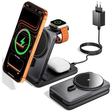 🔌 KPON Magsafe 3-in-1 Ladestation inkl. 20W Adapter für 16,24€ (statt 25€)