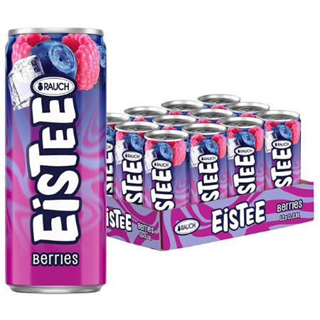 🥤 12er Pack Rauch Eistee Berries, 330ml Dosen für 7,38€ (statt 11€)