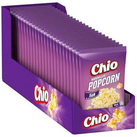 🍿 24er Pack Chio Mikrowellen Popcorn Süß, je 100g ab 21,59€ (statt 31€) 🍿 24er Pack Chio Mikrowellen Popcorn Süß, je 100g ab 21,59€ (statt 31€)
