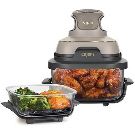 🍟 Ninja CRISPi Tragbarer 4-in-1 Air Fryer in Stone Gold für 129,99€ (statt 170€)