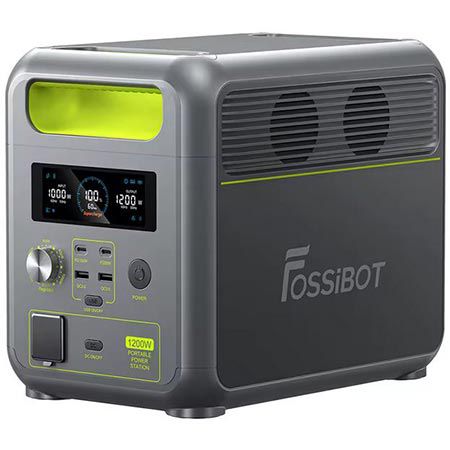 🔌 FOSSiBOT F1200 Powerstation mit 1.200W, 1.024Wh für 348,76€ (statt 409€)