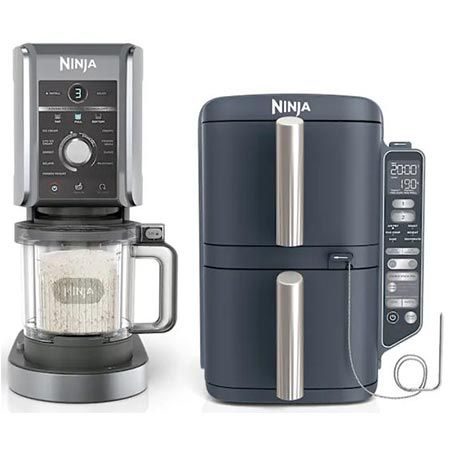🔥 Ninja Creami Deluxe Eismaschine + Double Stack XL AirFryer ab 341,99€ (statt 407€)