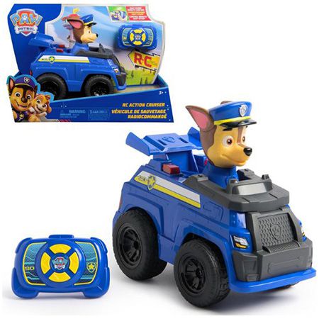 🚓 Paw Patrol Chases ferngesteuertes Polizeiauto mit Licht für 27,99€ (statt 32€)