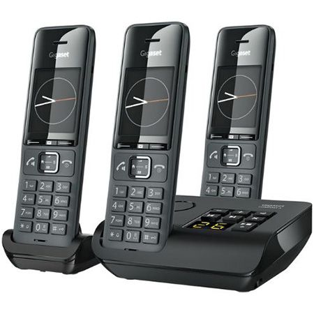 📞 Gigaset Comfort 520A Trio DECT-Telefone mit Anrufbeantworter für 99,99€ (statt 126€)