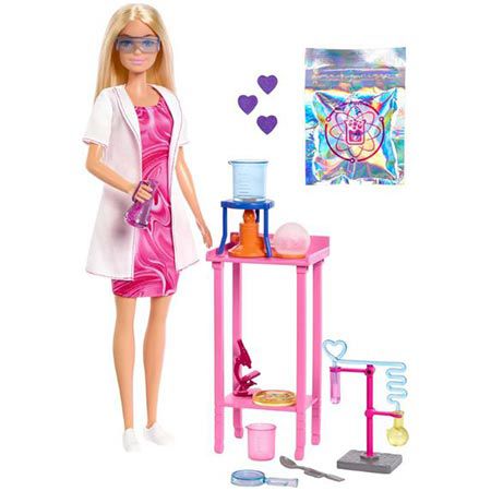 🪆 Barbie Wissenschaftlerin Puppe mit Zubehör für 14,10€ (statt 20€)