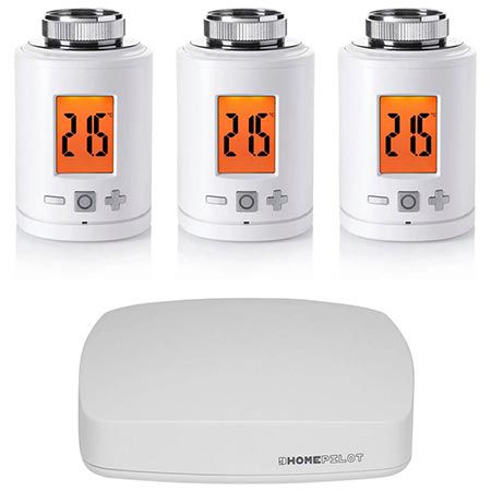 🏠 3er Set Homepilot Smart Thermostate + Gateway Premium für 179,95€ (statt 285€)