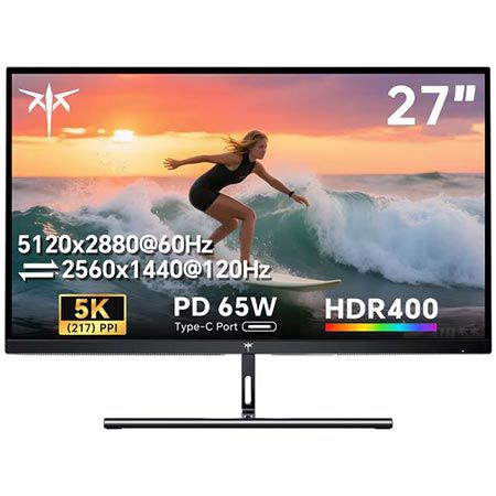🖥️ KTC H27P3 27″ 5K Dual Mode Monitor mit IPS Panel für 519,92€ (statt 600€)