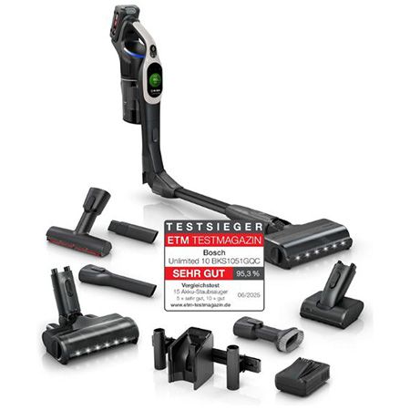 🧹 Bosch Unlimited 10 Akku-Staubsauger mit HEPA-Filter für 519€ (statt 649€)