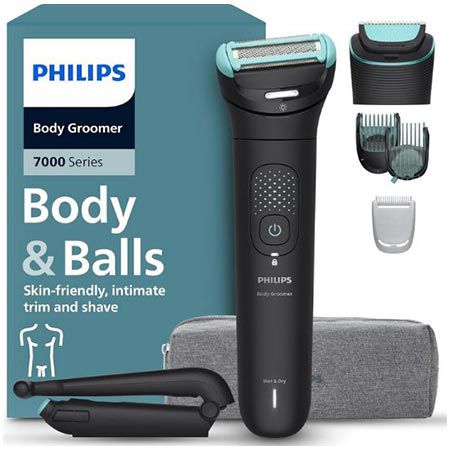 🪒 Philips Bodygroom Series 7000 Trimmer mit 2D-Scherkopf für 64,99€ (statt 73€)