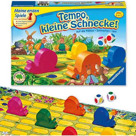 🎲 Ravensburger Tempo kleine Schnecke, Brettspiel für 13,95€ (statt 18€)