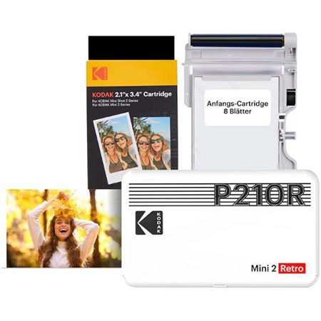 📷 Kodak Mini 2 Retro Mobiler Fotodrucker mit Bluetooth für 75,99€ (statt 98€)