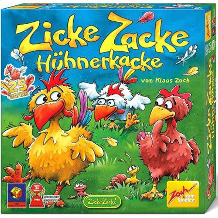 🐔 Zoch Zicke Zacke Hühnerkacke, Kinderspiel des Jahres 1998 für 15,99€ (statt 20€)