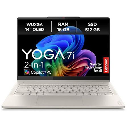💻 Lenovo Yoga 7i 2-in-1 AI 14″ 2,8K OLED Laptop für 1.099,99€ (statt 1.310€)