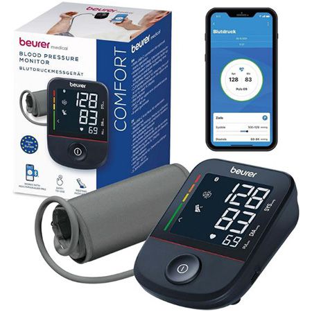 ❤️ Beurer BM 48 Oberarm Blutdruckmessgerät mit App für 39,99€ (statt 45€)