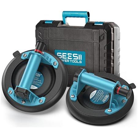 🪟 2er Set SEESII 8″ Vakuum Saugheber, max. 200kg für 26,59€ (statt 50€)