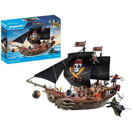 🏴‍☠️ Playmobil Pirates 71530 Großes Piratenschiff für 58,39€ (statt 69€)