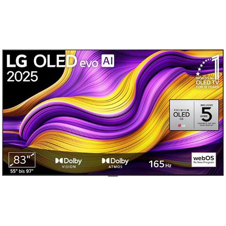 📺 LG OLED83G57LW 83″ 4K OLED evo AI TV, bis zu 165Hz für 3.899€ (statt 4.700€)