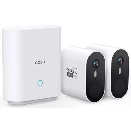 📹 AOSU 5MP UHD Drahtloses Kamerasystem für 101,39€ (statt 171€) 📹 AOSU 5MP UHD Drahtloses Kamerasystem für 101,39€ (statt 171€)