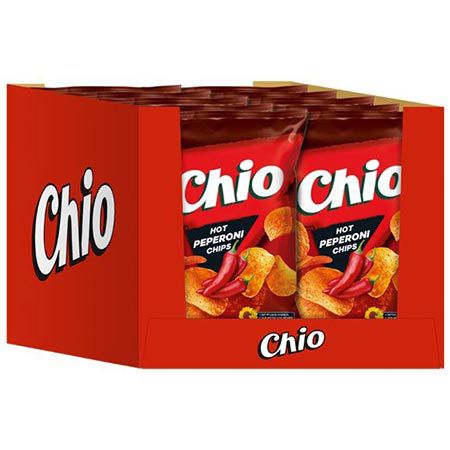 🥔 10er Pack Chio Chips Hot Peperoni, je 150g ab 14,39€ (statt 20€)