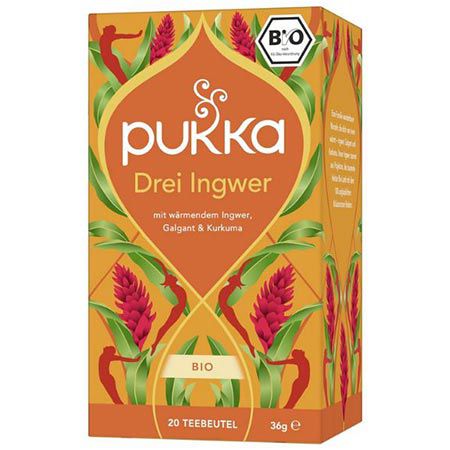 🍵 Pukka Bio Kräutertee Drei Ingwer, 20 Beutel für 2,99€ (statt 4€)