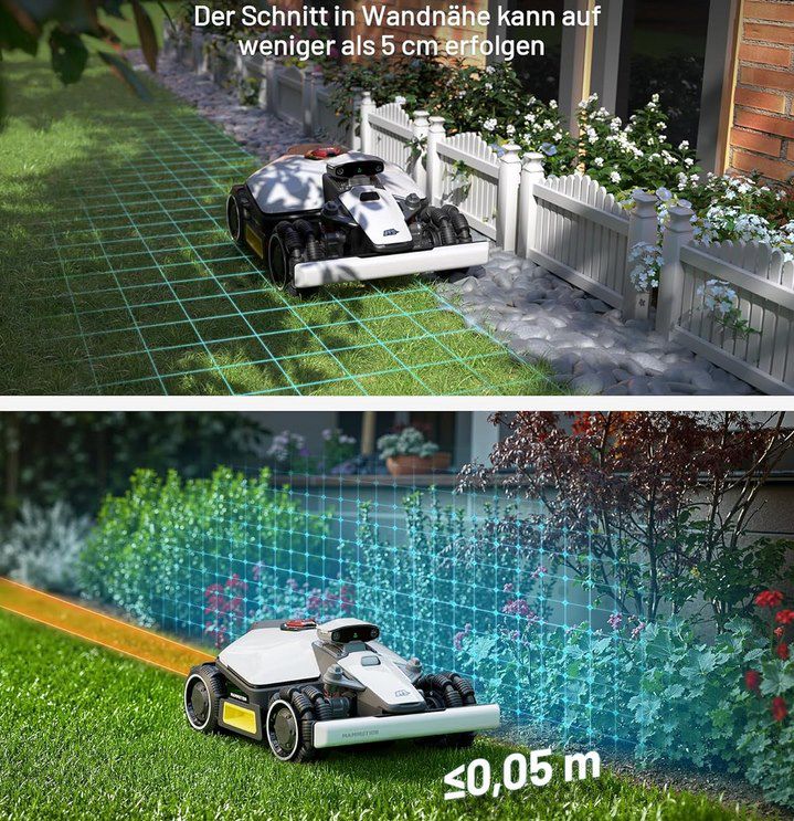 👨‍🌾 Mammotion LUBA mini AWD 800 Mähroboter ohne Begrenzungskabel für 1.049€ (statt 1.399€)