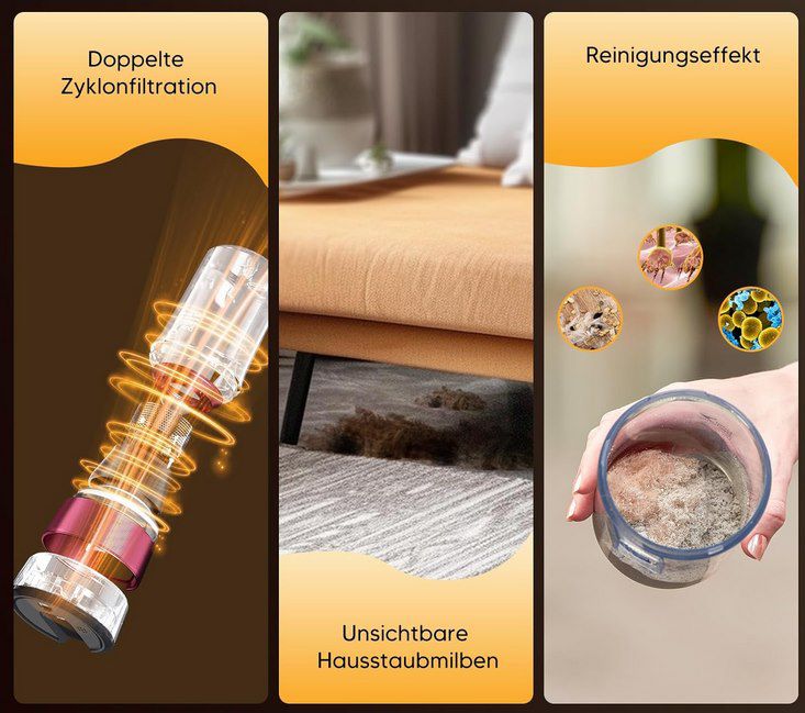 🪳  Jimmy BX8 Milbensauger für Matratzen mit UV Licht & 65°C Heißluft für 116,89€ (statt 167€)