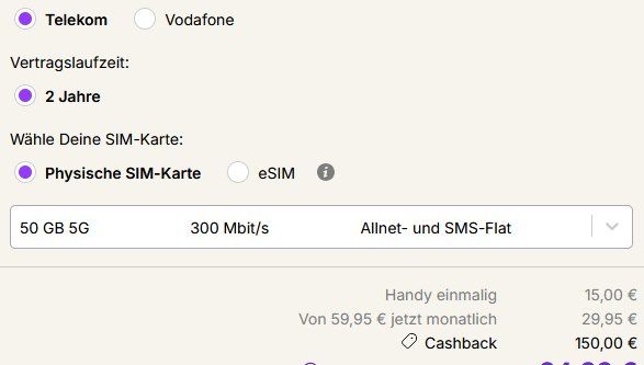 📱 Motorola Edge 60 Pro (512 GB) für 15€ + Telekom Magenta 50GB für 29,95€ 💰 300€ Bonus
