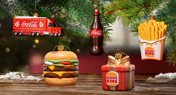 Burger King: Zu jedem Whopper King Menü Weihnachtskugel gratis dazu