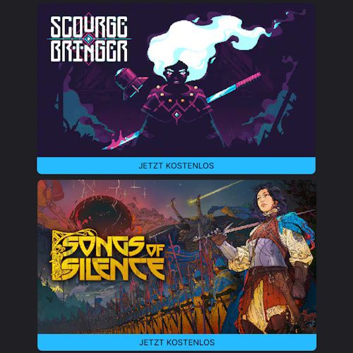 🎮 Gratis-Spiele bei Epic Games – „ScourgeBringer“ & „Songs of Silence“