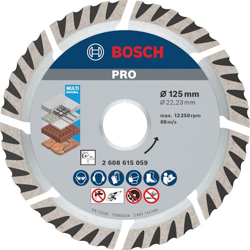 🪚 Bosch PRO Multi Material Diamanttrennscheibe für 6,98€ (statt 13€)