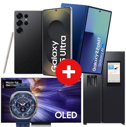 Deals des Jahres 🔥🔥 Samsung Tarif-Angebote inkl. Premium-Smartphone + Gratis-Zugaben (OLED TV etc.)