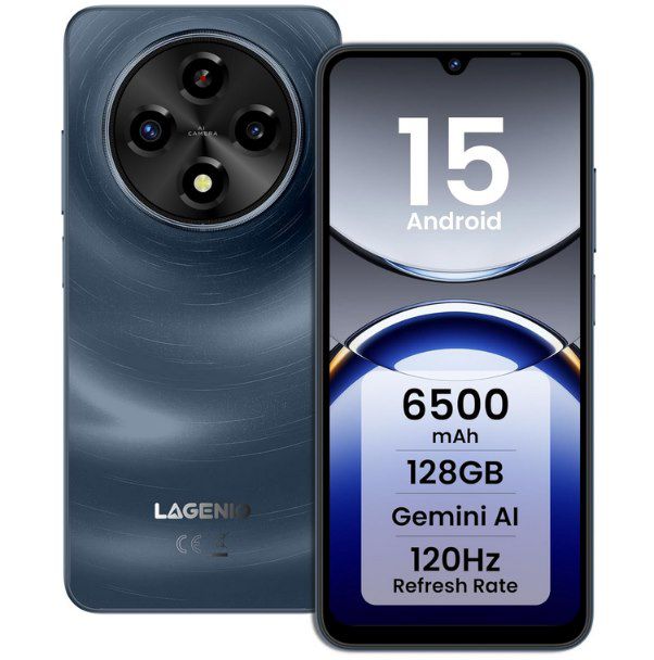 📱 LAGENIO A12 Smartphone mit Android 15 & 120Hz für 115,49€ (statt 150€)