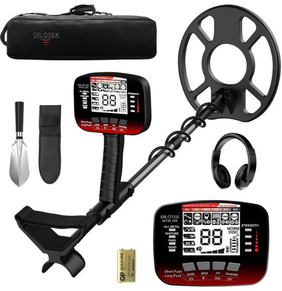 🪙 DR.ÖTEK MTXE AIR Metalldetektor mit 6 Modi für 58,49€ (statt 85€)