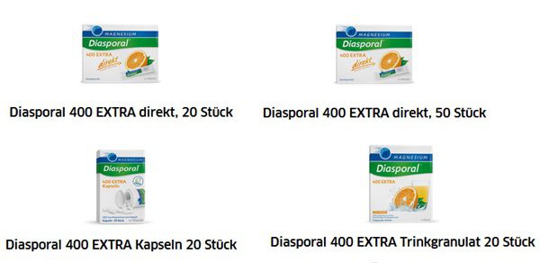 💊 Magnesium Diasporal EXTRA Klasse ausprobieren   bei Unzufriedenheit Geld zurück