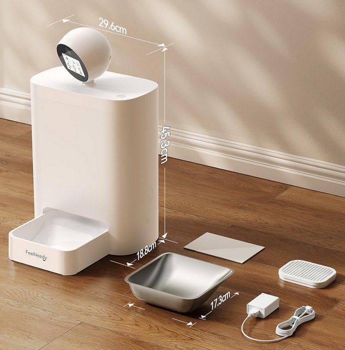 🙀 FEELNEEDY Futterautomat mit KI Kamera & App für 101,99€ (statt 170€)