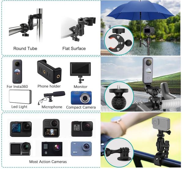 🤳 UNSTINCER Kamerahalterung für Motorrad & Fahrrad für 24,99€ (statt 50€) 🤳 UNSTINCER Kamerahalterung für Motorrad & Fahrrad für 24,99€ (statt 50€)