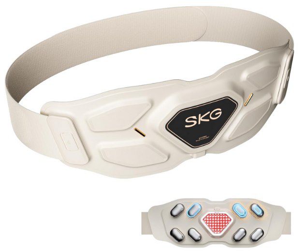 😊 SKG Wärmegürtel mit 3 Vibrations  & 9 Massagemodi für 101,99€ (statt 170€)