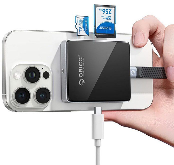 ORICO magnetischer Kartenleser & M.2 SSD-Gehäuse für 23,99€ (statt 40€)