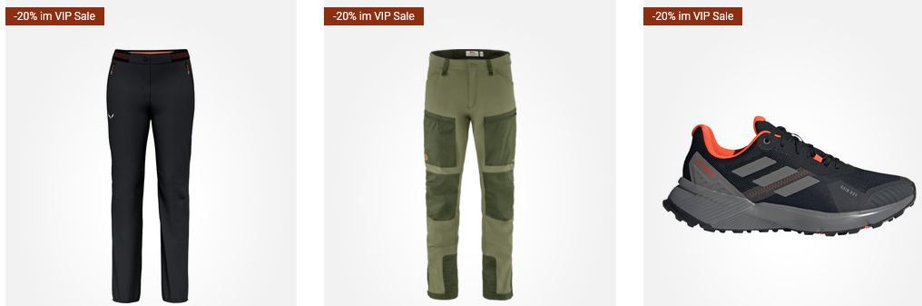 🧥 Bergzeit VIP Sale mit  20% Extra Rabatt durch Newsletter